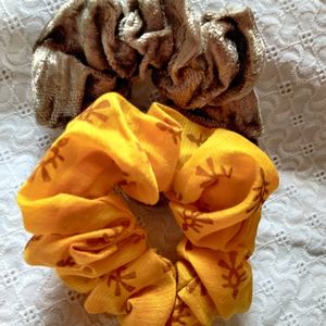Scrunchies combo of 2